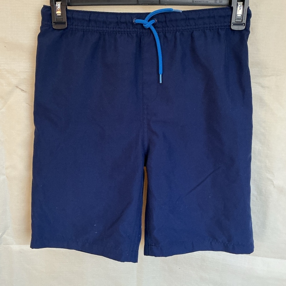Lands' End Kids' Blue Swim Trunks
